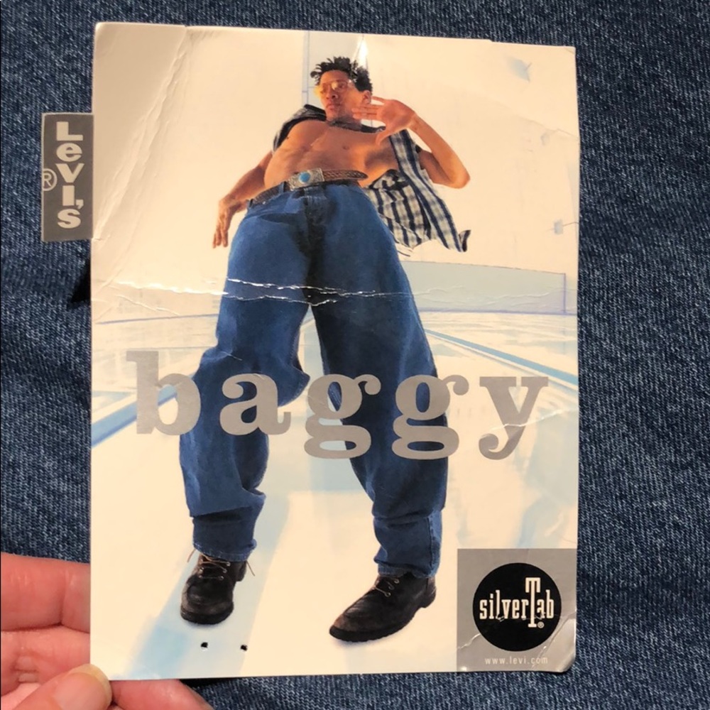 1998 Silver Tab Levi’s NEW 34x36 baggy